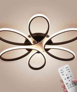 Lámpara de techo LED regulable con control remoto