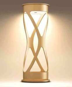 Lámpara de mesa inalámbrica LED recargable de metal