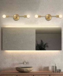Paquete de 2 lámparas de pared minimalistas
