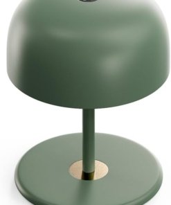 Lámpara de mesa LED inalámbrica de 3 alturas, blanca
