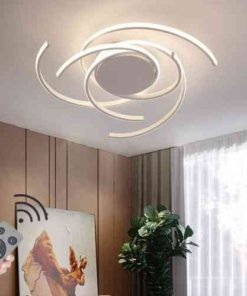 Lámpara de techo LED regulable moderna empotrada