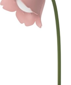 Lámpara de escritorio LED inalámbrica vintage, rosa