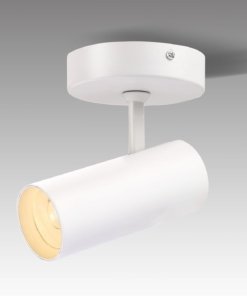 Foco de techo LED regulable y ajustable, blanco