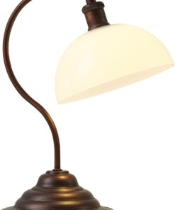 Lámpara de mesa LED inalámbrica vintage, blanca