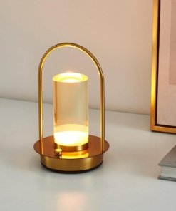 Lámpara de mesa inalámbrica con atenuación continua