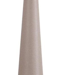 Lámpara de pie con pantalla de lino de 150 cm, gris pardo