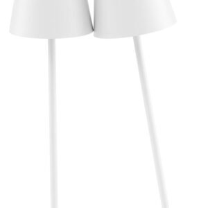 Aoceley Paquete de 2 lámparas de mesa recargables, lámpara d