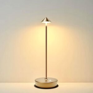 Tpczqj Lámpara de mesa recargable inalámbrica, lámpara de es