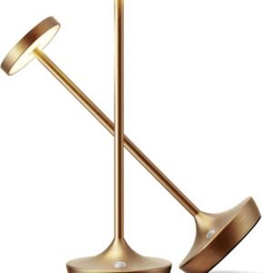 Willdoak Lámpara de mesa inalámbrica recargable - Luz de mes