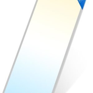 Aphyni Paquete de 1 luz LED plana de 2 x 4, 7700 lúmenes, 0-