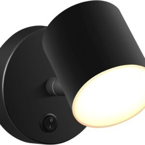 Kawell Moderno aplique de pared LED con interruptor, lámpara