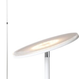 Brightech Sky - Lámpara de pie alta LED tipo antorcha regula
