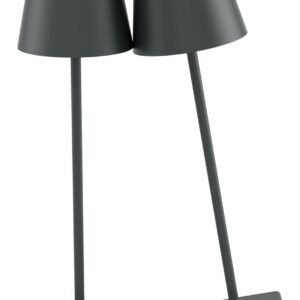 Paquete de 2 lámparas de mesa LED inalámbricas, lámpara de e