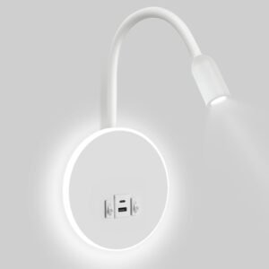 Kawell Moderno aplique de pared LED con interruptor giratori