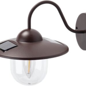 Aplique de pared solar de estilo vintage de Fox RiverTM Crea