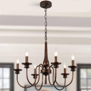 TYNEWRGY Candelabro de granja de 24" para isla de cocina, lá