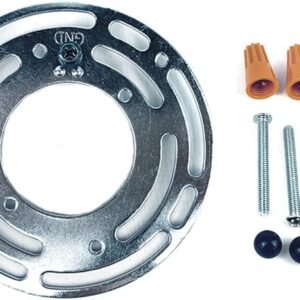 Carril de montaje universal redondo de acero galvanizado de