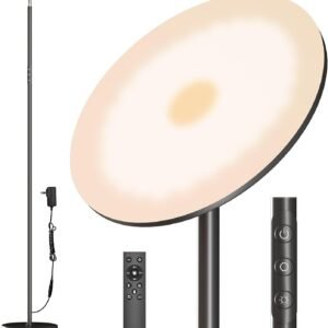 Lámpara de pie LED, lámpara de pie brillante de 36 W 3600 lú