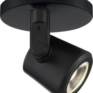 Nuvo 62/1107 - Foco de techo y pared ajustable con respaldo