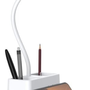 AXX Lámpara de escritorio pequeña recargable para oficina en