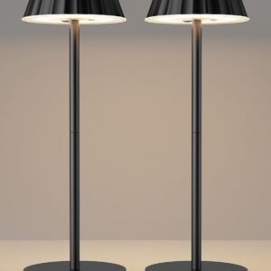 EppieBasic Lámpara de mesa inalámbrica recargable: paquete d