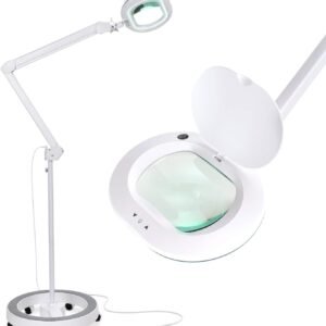 Brightech LightView Pro - Lupa con soporte y luz, lámpara de