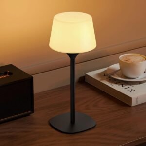 FUYO Lámpara de mesa inalámbrica, lámpara de escritorio LED