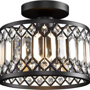 Lámpara de techo semiempotrada, lámpara de techo industrial