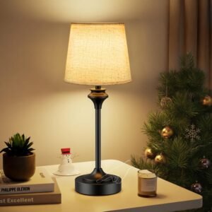 NIORSUN Lámpara de mesa portátil inalámbrica, lámpara operad