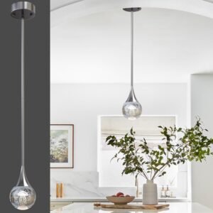 1 luz colgante para isla de cocina, luminarias colgantes de