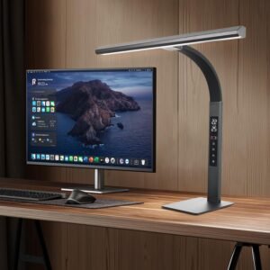 Lámpara de escritorio LED para oficina en casa, luz de traba