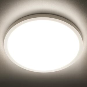 SunRider Lámpara LED de techo empotrada, 4000 K blanco neutr