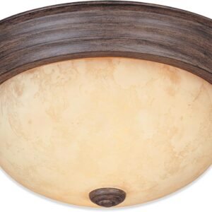 DESIGNERS FOUNTAIN Reedley 1257S-WM-AM - Lámpara de techo em