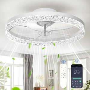 Ventilador de techo con luz, ventiladores de techo plegables